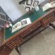 Double-sided mahogany empire desk