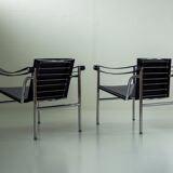 Pair of Cassina LC1 Chairs – Le Corbusier