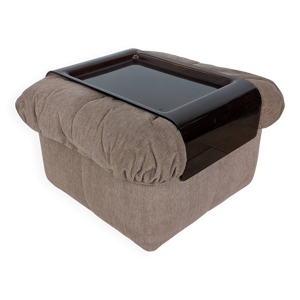 Pouf cinna avec plateau
