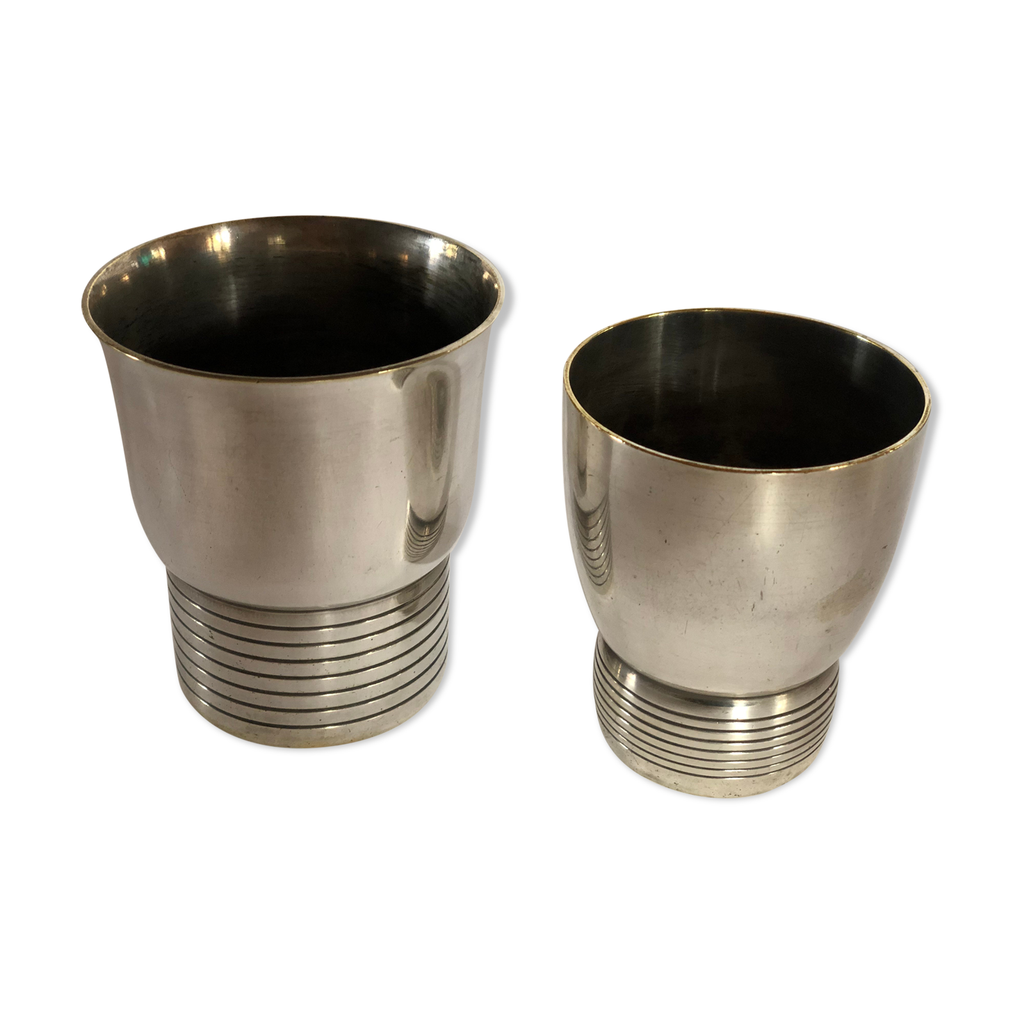 Pair of silver timpani