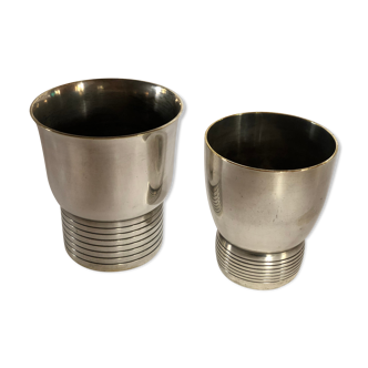 Pair of silver timpani