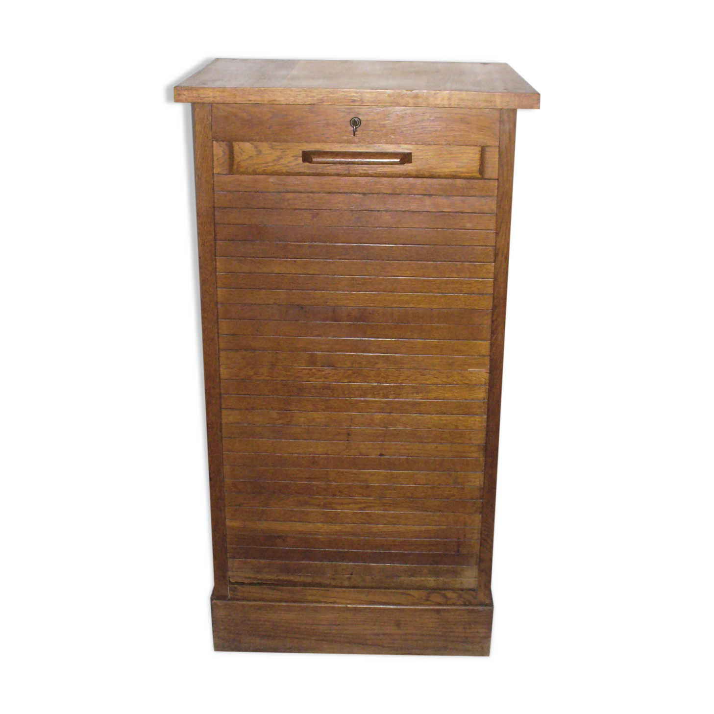Meuble classeur à rouleaux des années 40