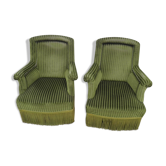 Pair of Napoléon III armchair