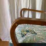 Armchair bridge Fabric "Bohemian" by Thévenon