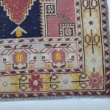 Vintage Turkish Small Floral Carpet sku 3281