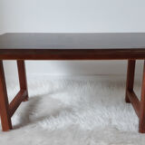 Table et chaises de poupée vintage, en bois, salon poupée Dejou