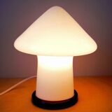 Lampe champignon en verre soufflé de Murano, 1980.