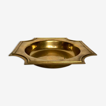 Art Deco German Gilt Brass Ashtray or Plate