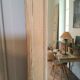Antique mirror stripped 220x67cm