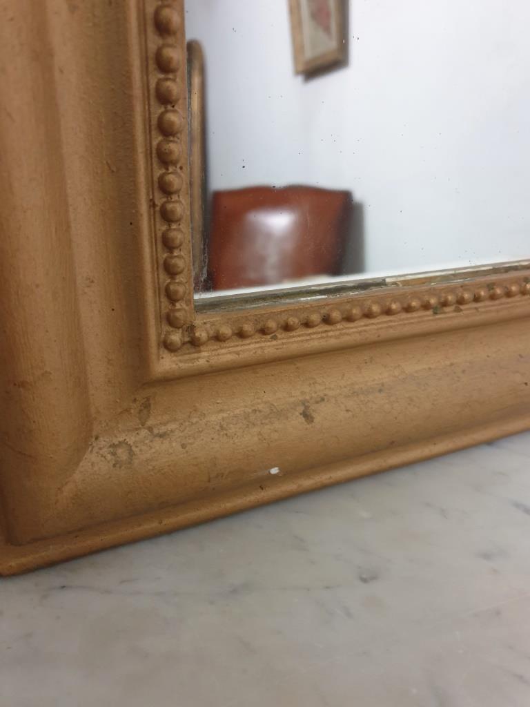Louis Philippe mirror - Golden mirror - Old mirror