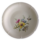 Plat rond avec déco floral