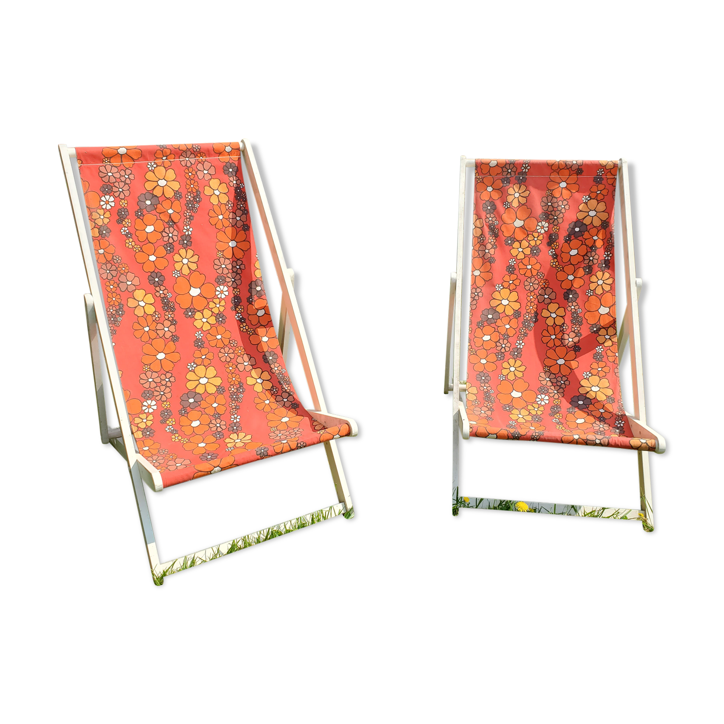 Chilean, vintage deckchairs