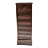 Vintage Filing Cabinet / Roll-Top Cabinet Circa 1940 – Oak Veneer