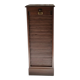 Vintage Filing Cabinet / Roll-Top Cabinet Circa 1940 – Oak Veneer