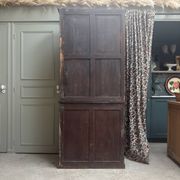 Buffet deux corps ancien noir (rénové)