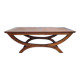 Table basse esprit colonial, Pier Import, années 80