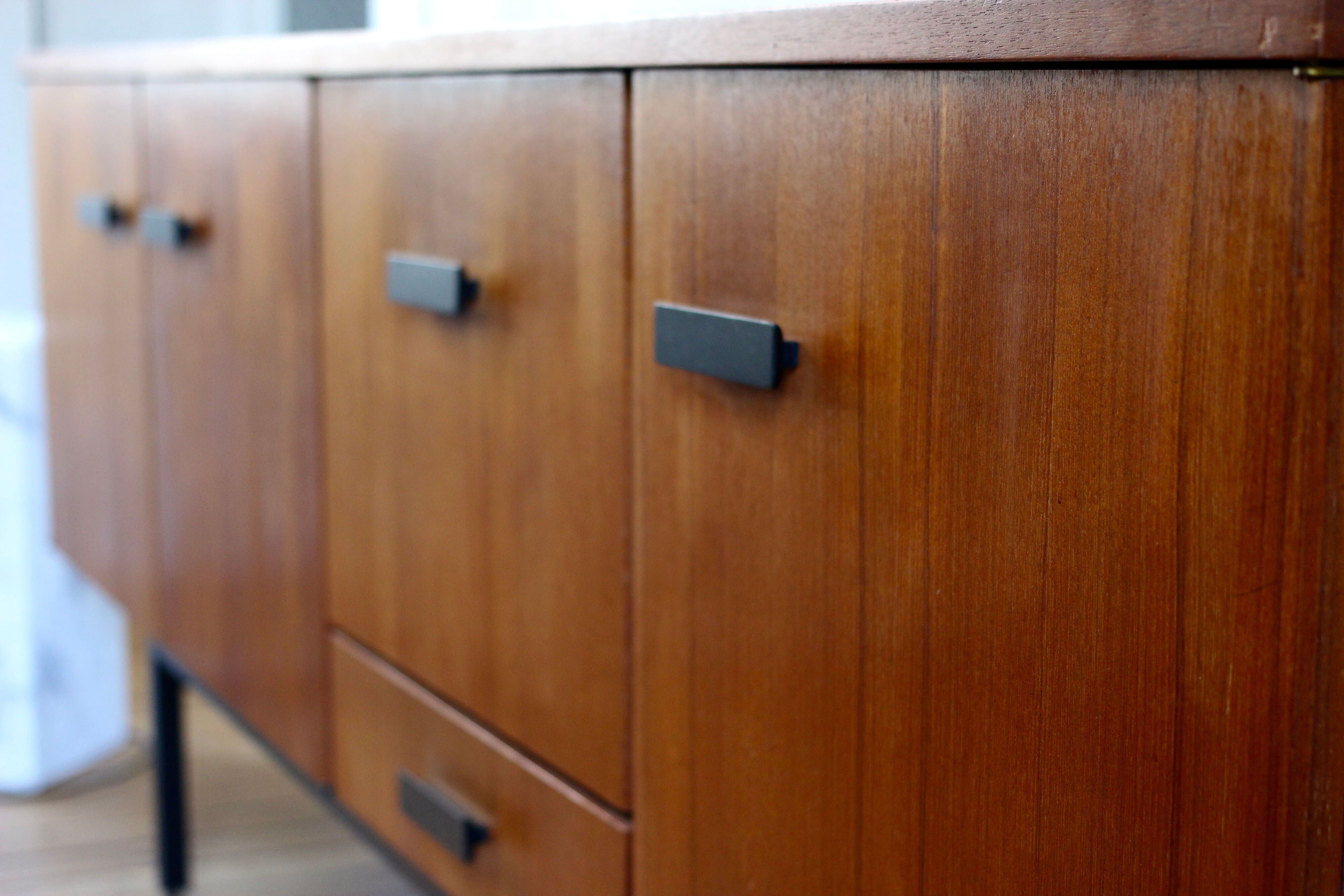 Modernist vintage teak 1950