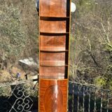 Flamed Mahogany Library in Regency style.