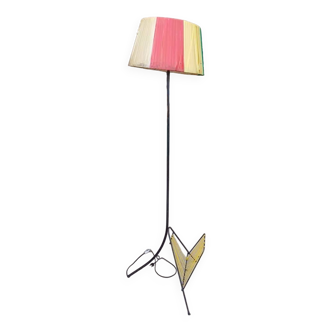 Vintage scoubidou floor lamp