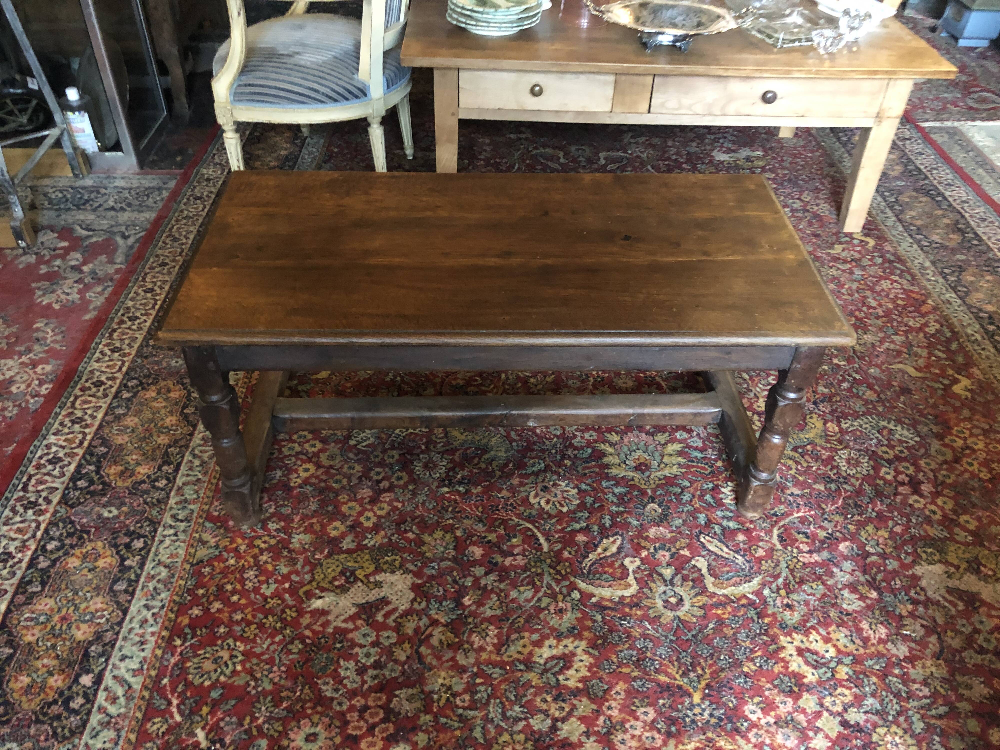 Oak coffee table