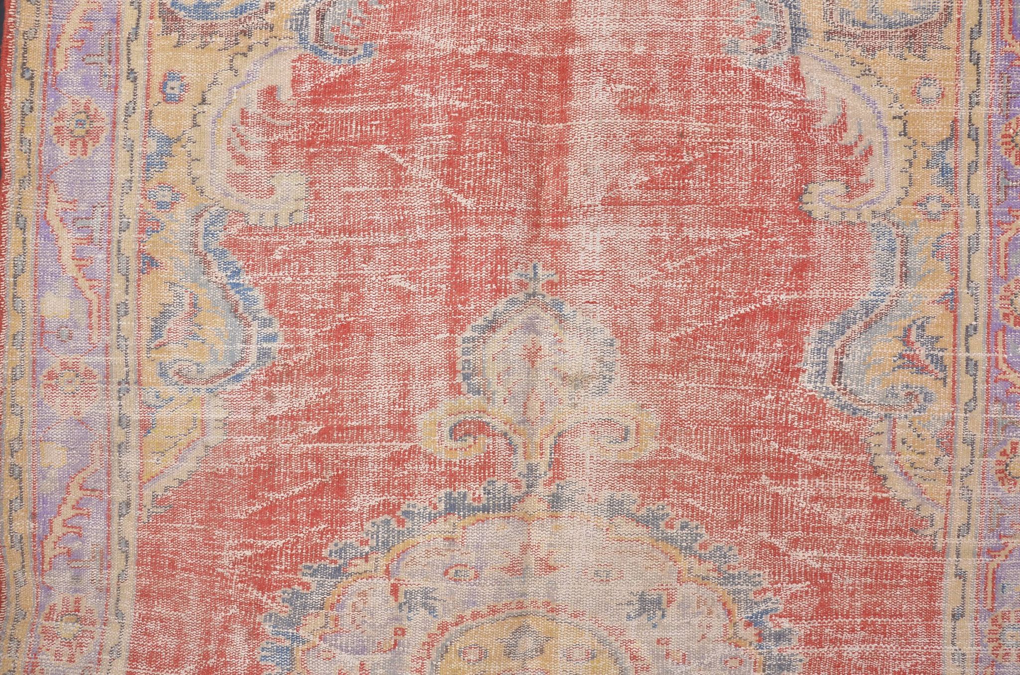 Tapis floral vintage anatolien sku700