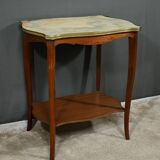Mahogany and marble table – 1920