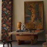 Large oil painting on canvas, unknown Danish artist, late 1800s.