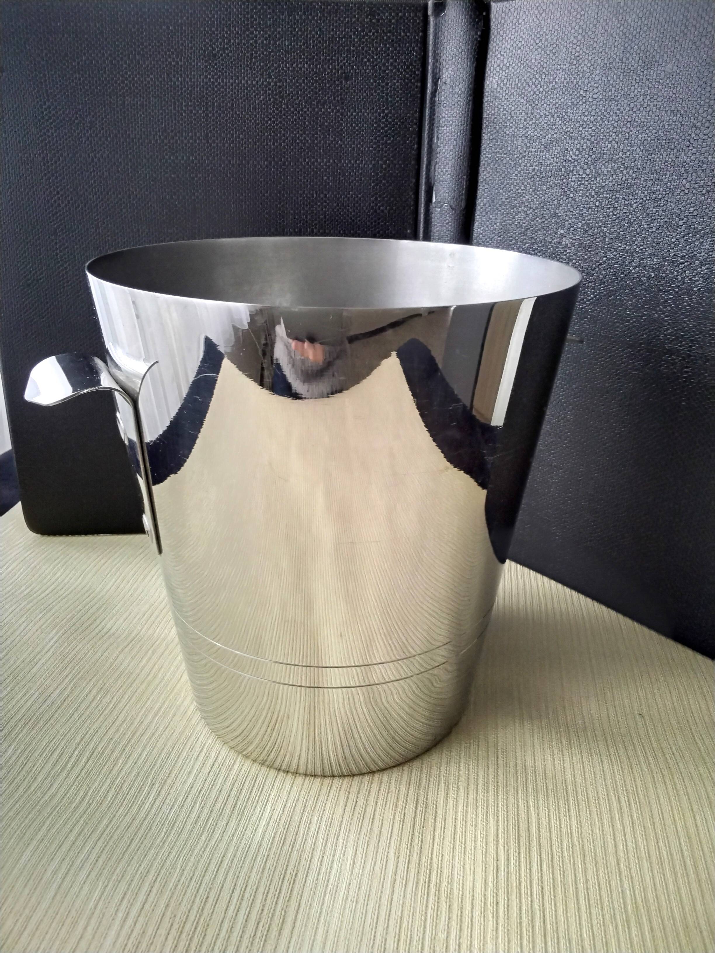 Guy Degrenne stainless steel champagne bucket