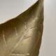 Empty pocket sheet shape brass -vintage year 60