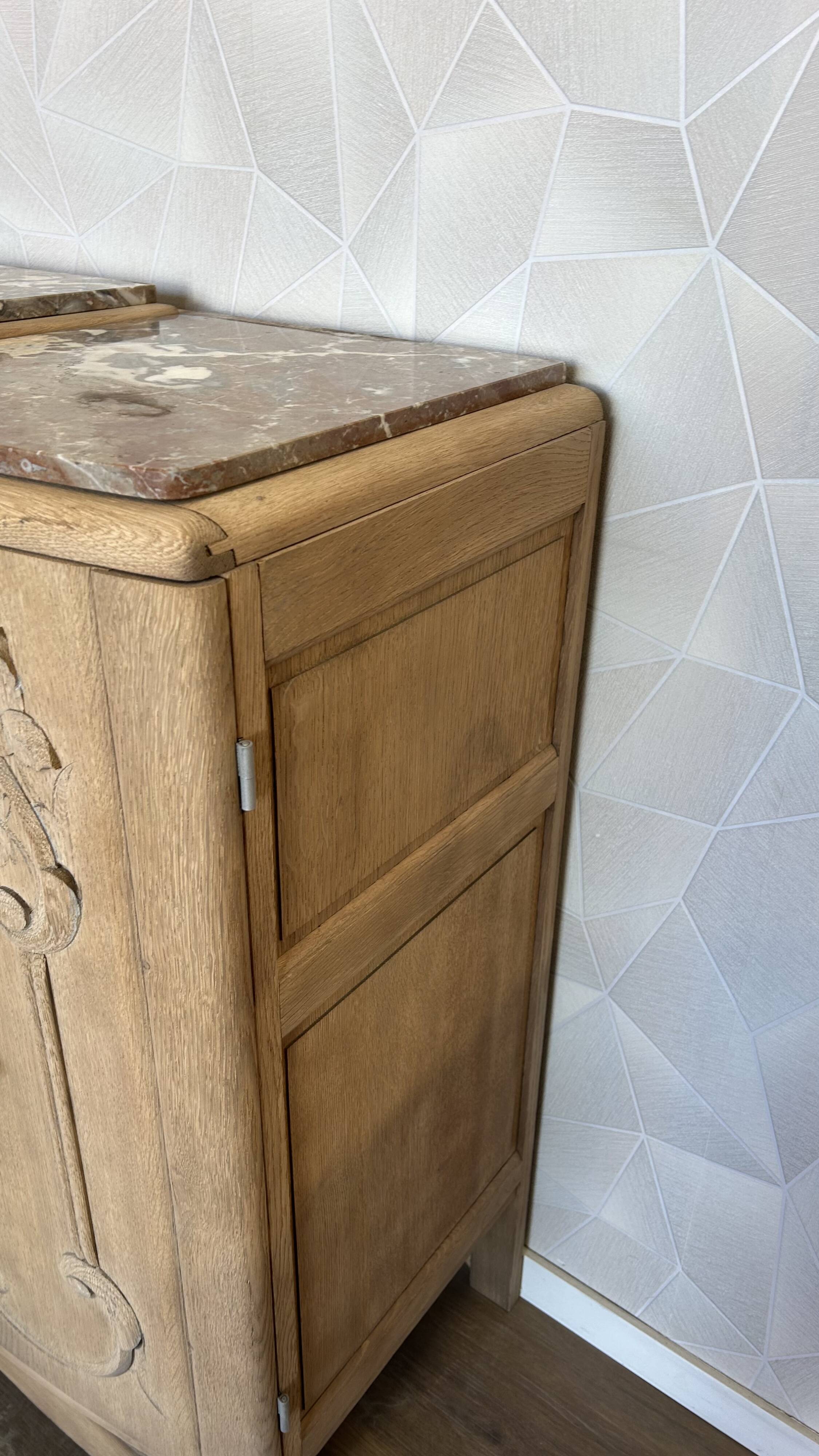 1950s Art Deco airbrushed sideboard