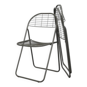 Paire de chaises pliantes
