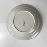 Large salad bowl with "Oeillet" rim, Sarreguemines, 1920-50