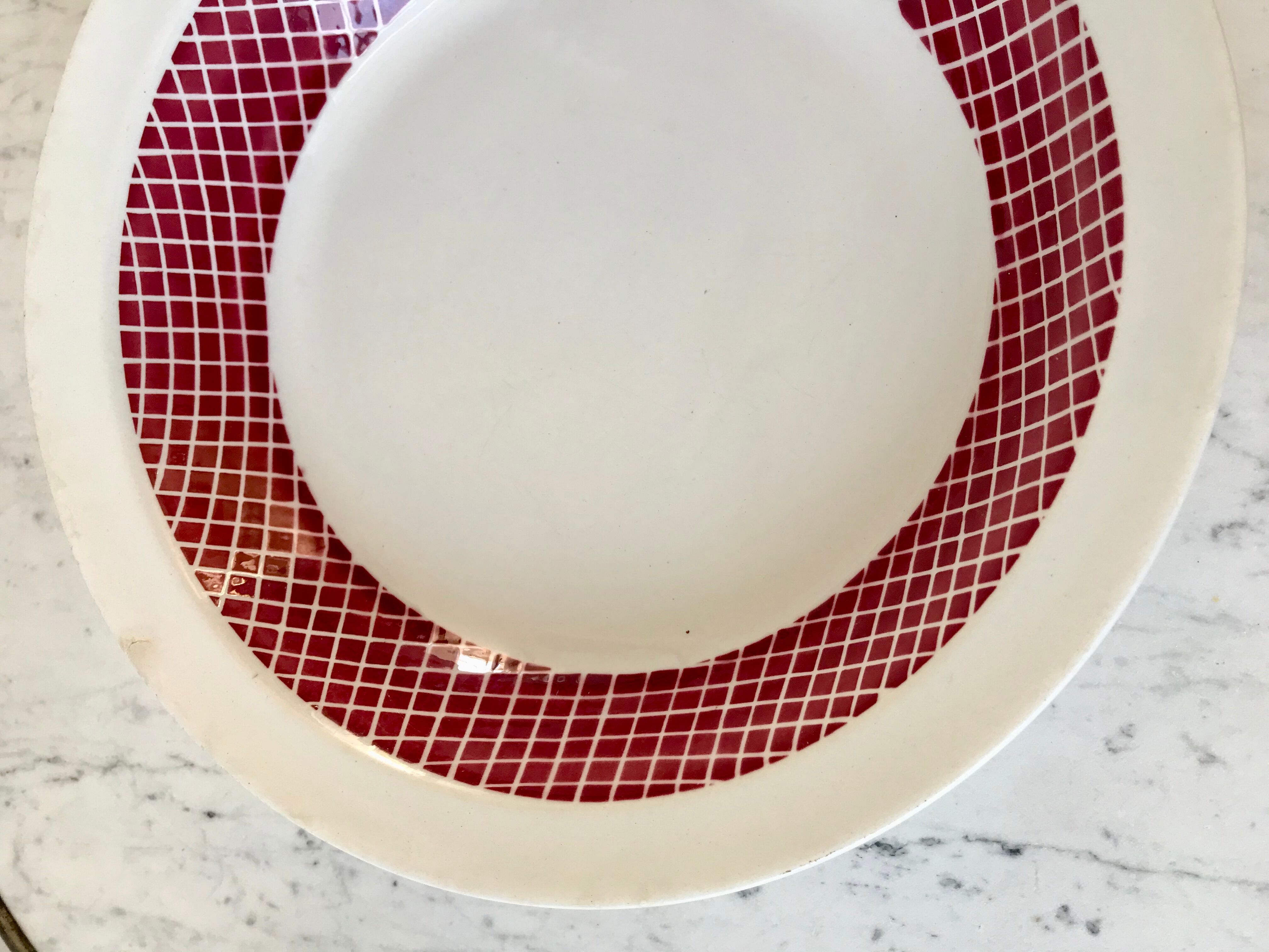 Hollow flat badonviller checkered 30s