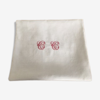 Nappe de vigneron, monogramme