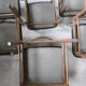 Table avec deux allonges et ses 6 chaises scandinave en teck des années 1970