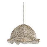 Suspension dôme arrondi avec volants Margaret imprimée "brindilles"