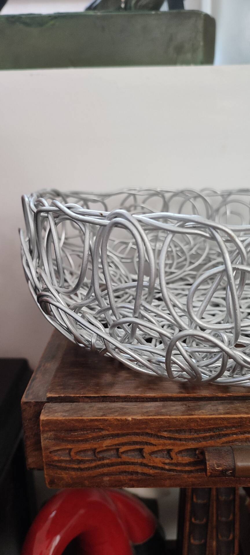 Corbeille coupe design Alessi "Blow Up" Fratelli Campana signée