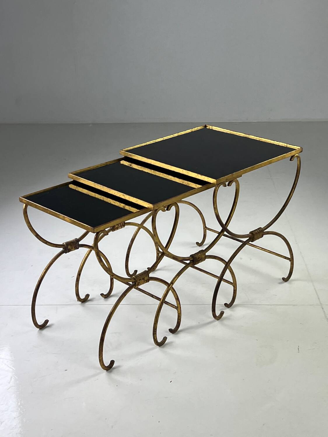 Vintage nesting tables
