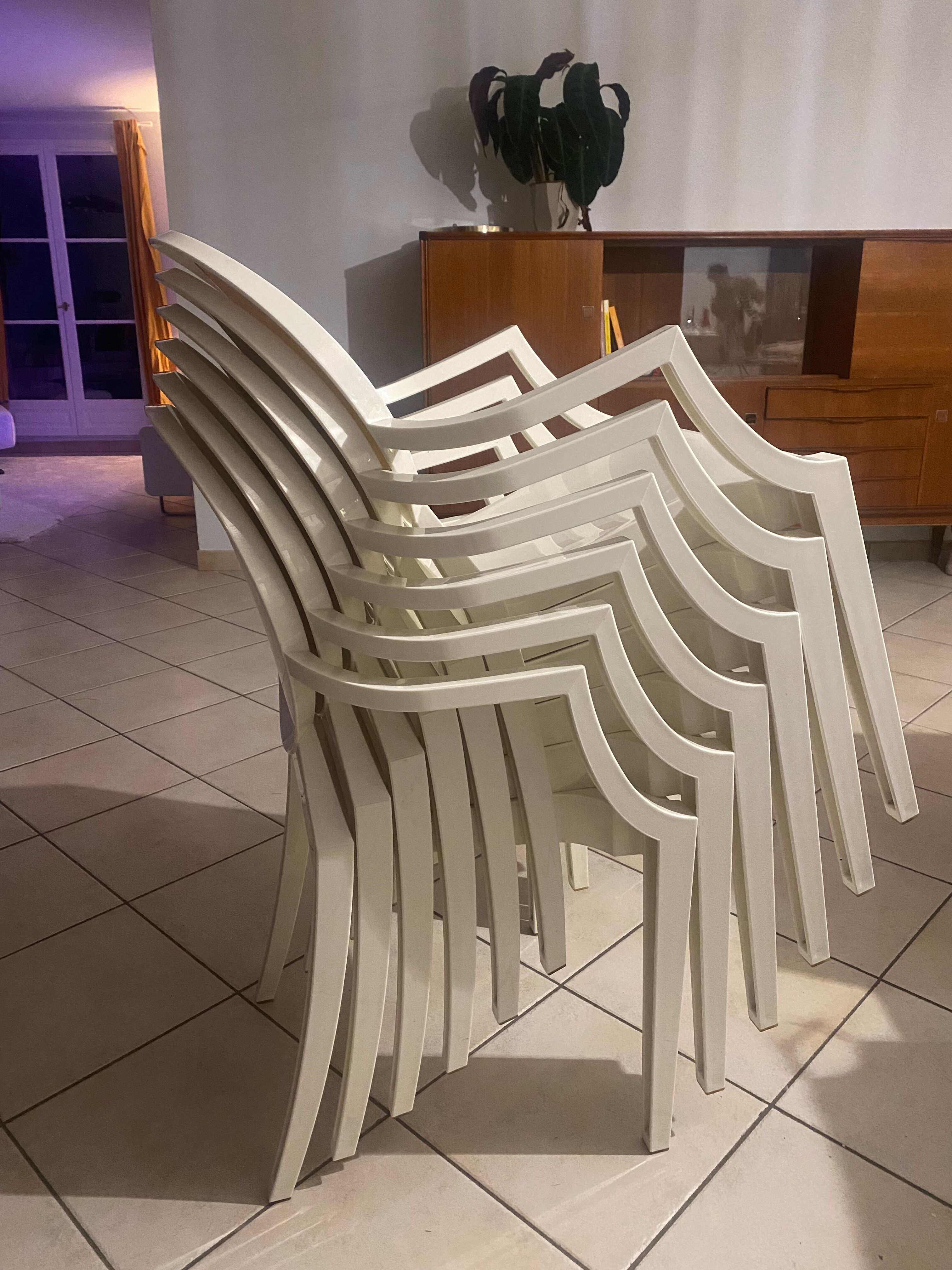 Philippe Starck's Louis Ghost chair for Kartell