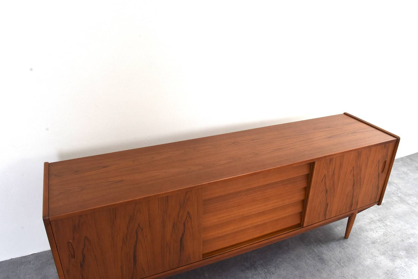 Mid-Century Teak Trio Sideboard by Nils Jonsson for Hugo Troeds, 1960s.
