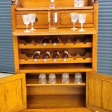 Buffet bar and wine cellar