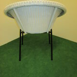Pair of Lloyd loom armchairs 1922