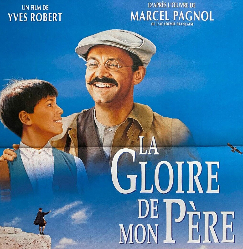Original cinema poster "La Gloire de mon père" Marcel Pagnol, Yves Robert 1990