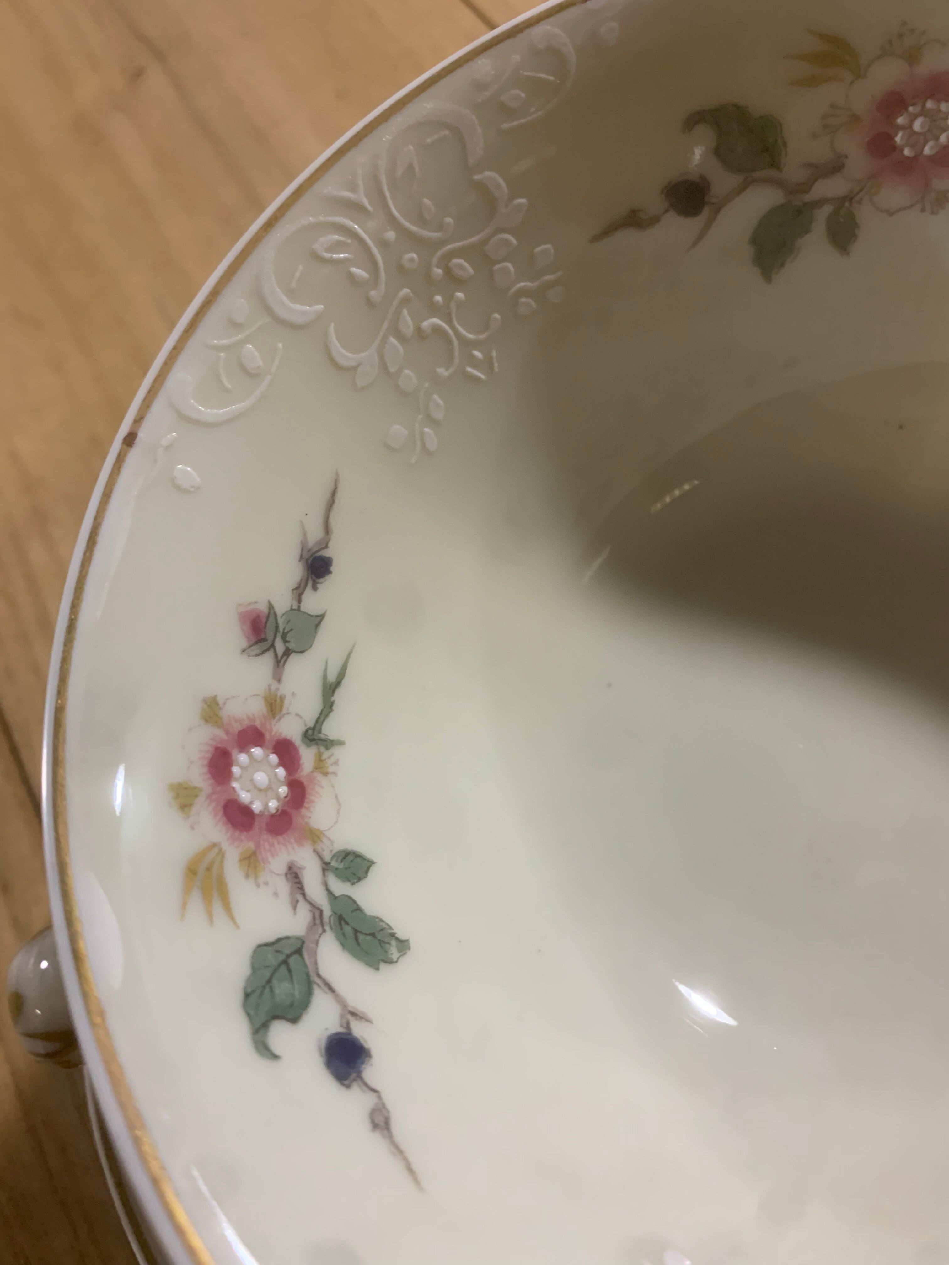 2  cups old royal factory limoges france