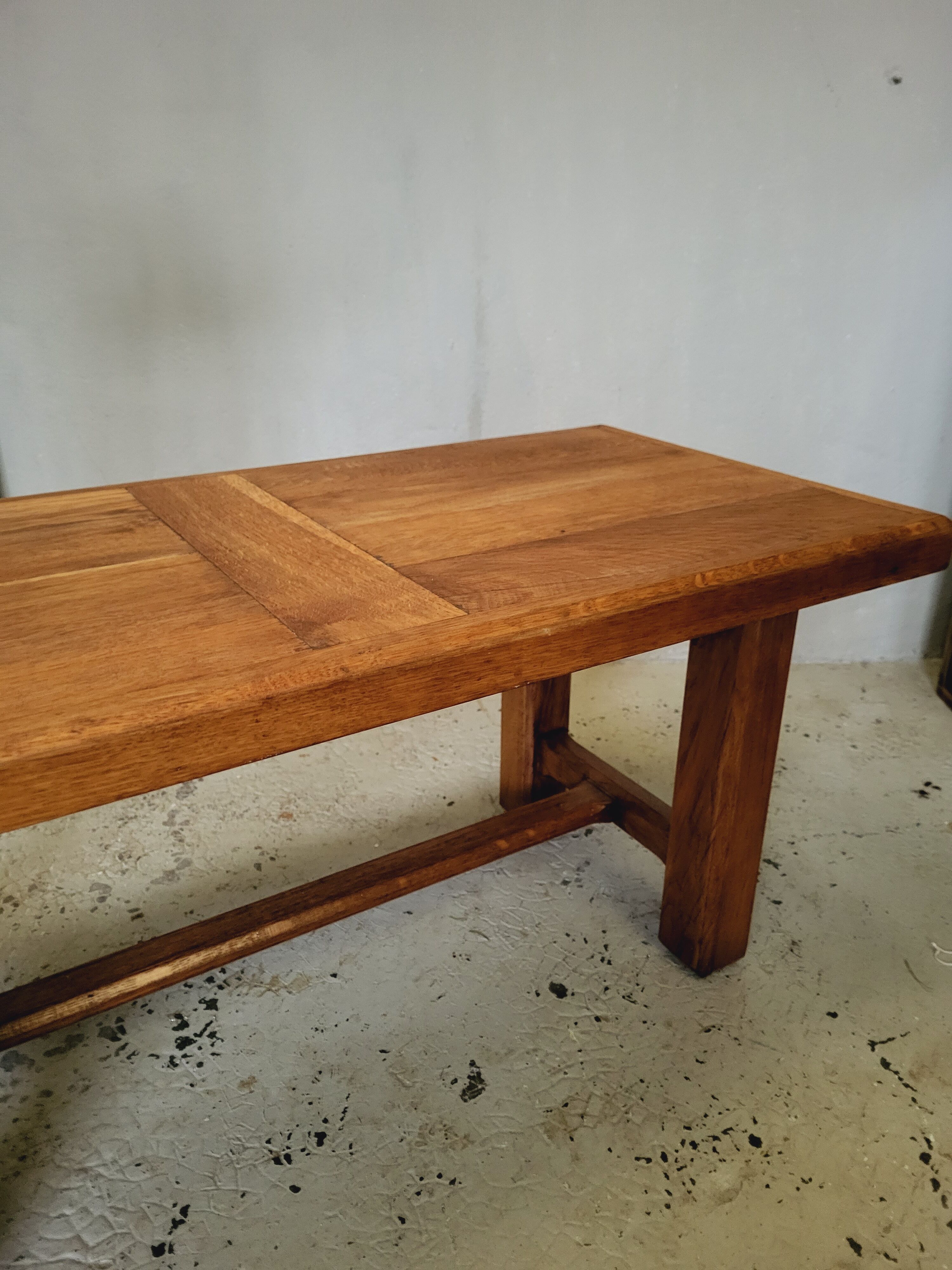 Old solid wood coffee table