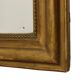 Miroir doré français Louis Philippe antique, fin du 19e siècle