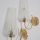 Paire d’appliques murales