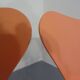 Danish 3107 Chairs by Arne Jacobsen for Fritz Hansen, 1994, Set of 2