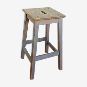 Tabouret en bois ancien