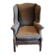 Antique wingback chair